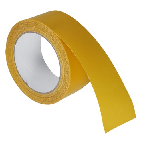 CLISPEED 1 Rolle Doppelseitiges Klebeband gelbes klebeband isolierklebeband starkes klebeband Bänder Gitterband Dichtungsband Klebeband zum Basteln Klebeband für Teppich Ballaststoff Yellow von CLISPEED