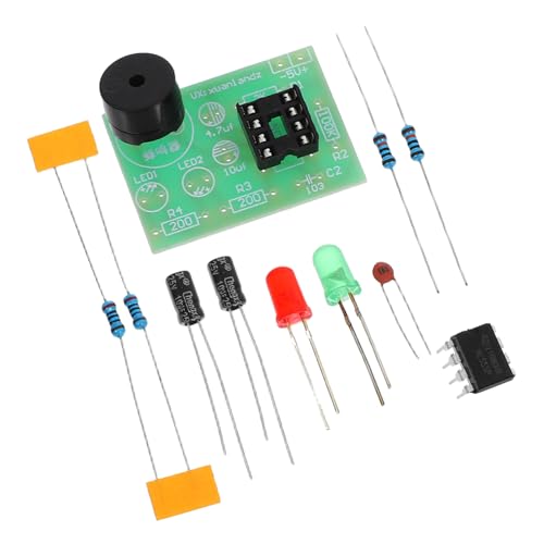 CLISPEED 1 Satz Elektronischer Bausatz Diy-elektronikbausatz Multivibrator Bausatz Led Blinker Schaltung Elektronik Bauteile Elektronik-lernset Elektronischer Komponentensatz Epoxidharz 3st von CLISPEED