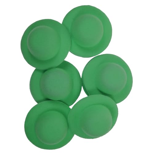 CLISPEED 10 Stück Teiliges Miniatur Grasstroh Hüte Grüne Puppenhüte für DIY Bastelarbeiten Mini Haus Dekoration Filigrane Handwerkskunst für Party und Wohnaccessoires CLISPEED 10 Stück Teiliges Miniatur Grasstroh Hüte Grüne Puppenhüte für DIY Bastelarbeiten Mini Haus Dekoration Filigrane Handwerkskunst für Party und Wohnaccessoires von CLISPEED