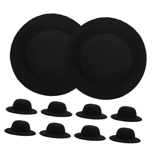 CLISPEED 10 Stück Teiliges Miniatur Strohhüte aus Eva Kleine Puppenhüte in Schwarz Realistische DIY Bastelaccessoires für Puppen Foto Requisiten und Dekorative Handwerksprojekte CLISPEED 10 Stück Teiliges Miniatur Strohhüte aus Eva Kleine Puppenhüte in Schwarz Realistische DIY Bastelaccessoires für Puppen Foto Requisiten und Dekorative Handwerksprojekte von CLISPEED