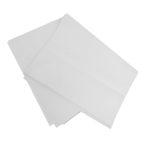 CLISPEED 100 Blatt Geschenkpapier Packpapier papierrolle Einwickelmaterial Packmaterial verpackungsmaterial großes Papier Zeichenpapier aus Zeitungspapier Umzugspapier für Geschirr Weiß von CLISPEED