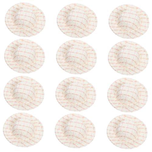 CLISPEED 12 Stück Teiliges Mini Strohhut Bunte Puppenhüte für DIY Bastelarbeiten Handgewebte Mini Hüte Dekorative Accessoires für Puppen Haus und Party Vielseitig und Kompakt CLISPEED 12 Stück Teiliges Mini Strohhut Bunte Puppenhüte für DIY Bastelarbeiten Handgewebte Mini Hüte Dekorative Accessoires für Puppen Haus und Party Vielseitig und Kompakt von CLISPEED