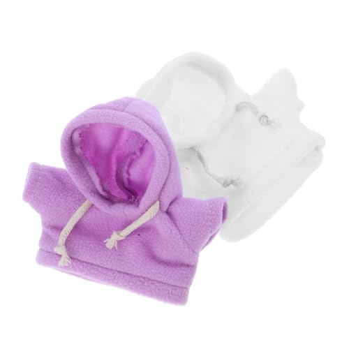 CLISPEED 2 Stück Plüschbären Kostüm Kuschelige Hoodie Overalls für Stofftiere und Puppen Weiche Austauschbare Kleidung für Plüschtiere Kreatives Accessoire CLISPEED 2 Stück Plüschbären Kostüm Kuschelige Hoodie Overalls für Stofftiere und Puppen Weiche Austauschbare Kleidung für Plüschtiere Kreatives Accessoire von CLISPEED