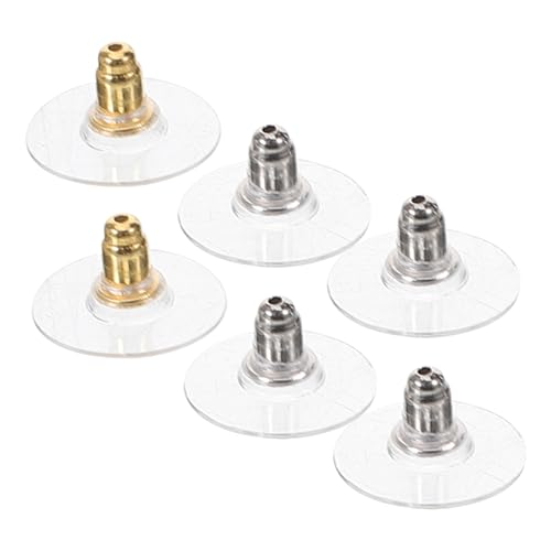 CLISPEED 3 Paare Ohrring Stopper Ersatzstecker Ohrstecker Zubehör DIY Einfache Ohrstecker Verschlüsse Kompatibel mit Allen Ohrringarten Stabiler Halt Leicht und Komfortabel CLISPEED 3 Paare Ohrring Stopper Ersatzstecker Ohrstecker Zubehör DIY Einfache Ohrstecker Verschlüsse Kompatibel mit Allen Ohrringarten Stabiler Halt Leicht und Komfortabel von CLISPEED