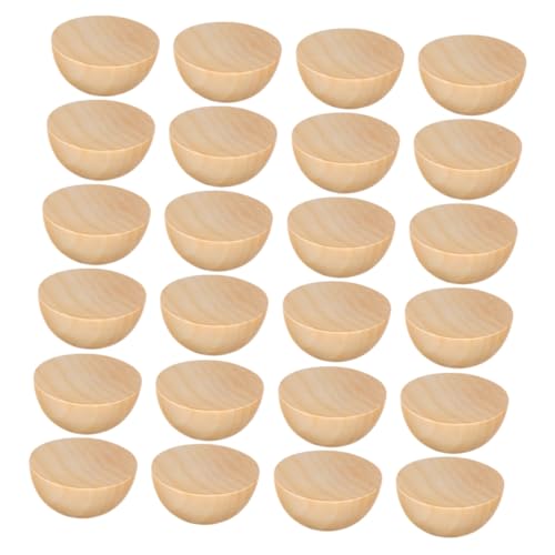 CLISPEED 300 Stück Runde Holzperlen Unvollendete Halbkugeln Unbemalte Holz Halbsphären für DIY Bastelprojekte Natürliche Holzkugeln für Dekoration und Handarbeit CLISPEED 300 Stück Runde Holzperlen Unvollendete Halbkugeln Unbemalte Holz Halbsphären für DIY Bastelprojekte Natürliche Holzkugeln für Dekoration und Handarbeit von CLISPEED