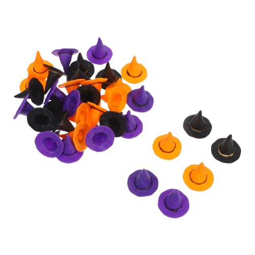 CLISPEED 36 Stück Halloween Dekorationshut Mini Hüte Für Puppendekor Puppenhut Zubehör Mini Hüte Für Puppen Halloween Hexenhut Hängende Hexenhüte Dekorationen Zaubererhut Winziger CLISPEED 36 Stück Halloween Dekorationshut Mini Hüte Für Puppendekor Puppenhut Zubehör Mini Hüte Für Puppen Halloween Hexenhut Hängende Hexenhüte Dekorationen Zaubererhut Winziger von CLISPEED