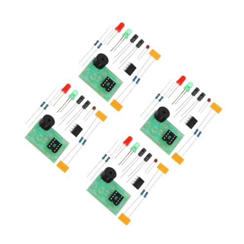 CLISPEED 4 Sätze Elektronischer Bausatz Elektronikbausatz Selber Machen Elektronischer Komponentensatz Diy-lötübungsset Elektronik-lernset Epoxidharz 3 Stück * 4 von CLISPEED