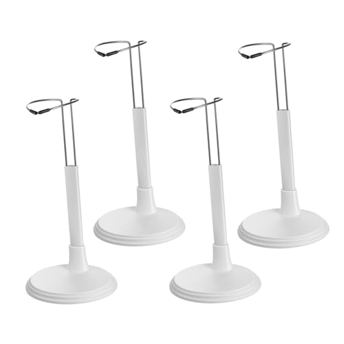 CLISPEED 4 Stück Teiliges Puppenständer Stabile Doll Figure Display Halter aus Hochwertigem Material Hohe Puppenhalter mit Breiter Basis für Feste Standfestigkeit Geeignet als für Sammler CLISPEED 4 Stück Teiliges Puppenständer Stabile Doll Figure Display Halter aus Hochwertigem Material Hohe Puppenhalter mit Breiter Basis für Feste Standfestigkeit Geeignet als für Sammler von CLISPEED