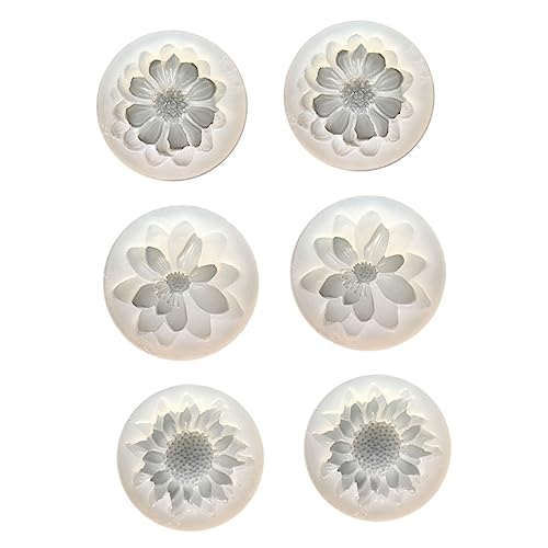 CLISPEED 6 Stück Blütenschimmel bastelzeug handwerkskunst silikongiesform giessform silikonformen airfryer Blume Form für Backen Party Rosenformen aus Silikon Dekorationsform Kieselgel Weiß CLISPEED 6 Stück Blütenschimmel bastelzeug handwerkskunst silikongiesform giessform silikonformen airfryer Blume Form für Backen Party Rosenformen aus Silikon Dekorationsform Kieselgel Weiß von CLISPEED