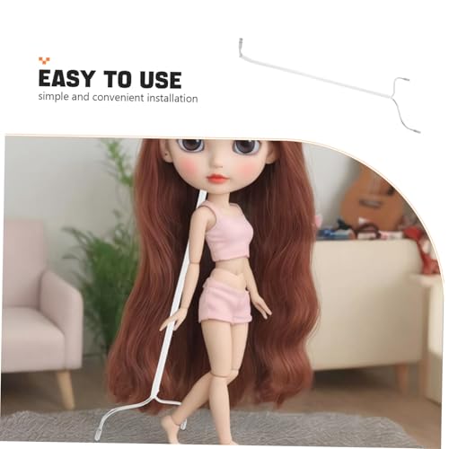 CLISPEED Stabiler Puppenständer aus rutschfeste Unsichtbare Halterung für Stoffpuppen Multifunktional für Indoor Doll Display Sicherer Halter für Sammlerfiguren und Puppenzubehör CLISPEED Stabiler Puppenständer aus rutschfeste Unsichtbare Halterung für Stoffpuppen Multifunktional für Indoor Doll Display Sicherer Halter für Sammlerfiguren und Puppenzubehör von CLISPEED