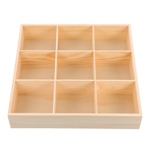 CLISPEED Unterwäsche Organizer aus Holz Aufbewahrungsbox mit Fächern für Kommode und Schublade für Babybekleidung Bhs Krawatten und Schals CLISPEED Unterwäsche Organizer aus Holz Aufbewahrungsbox mit Fächern für Kommode und Schublade für Babybekleidung Bhs Krawatten und Schals von CLISPEED