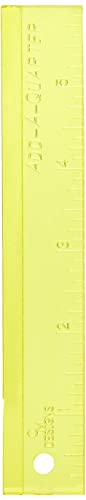 Colonial Needle Add-A-Quarter 6 Inch Ruler Yellow Lineal, gelb, 6" von Colonial Needle