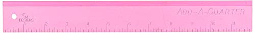 CM Designs CMD12PINK Lineal, 12 Zoll (30,5 cm, Zoll-Skala), Pink von CM Designs