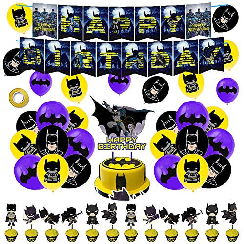 Deko Geburtstag Batman Geburtstag Deko Batman Luftballons Batman Geburtstag Luftballons Rächer Party Deko Superhelden Geburtstagsdeko Avengers Geburtstag Girlande Batman Kuchendeckel von CMDXBD