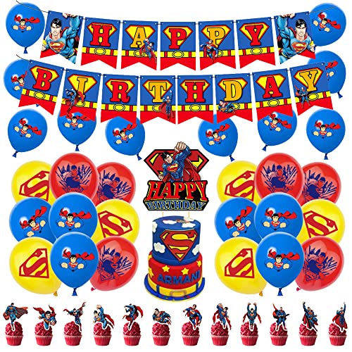 Deko Geburtstag Superman Geburtstag Deko Superman Luftballons Avengers Geburtstag Luftballons Superhelden Party Deko Superman Geburtstagsdeko Rächer Geburtstag Girlande Avengers Kuchendeckel von CMDXBD