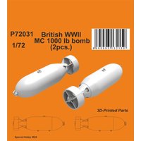 British WWII MC 1000lb bomb Mk.I (2pcs.) von CMK