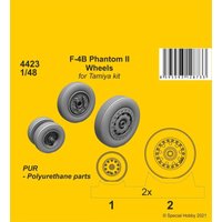 F-4B Phantom - Wheels [Tamiya] von CMK