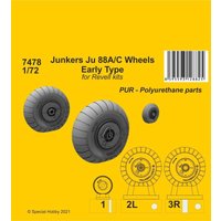 Junkers Ju 88A/C - Wheels Early Type [Revell] von CMK