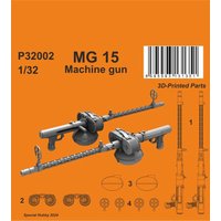 MG 15 Machine gun  (2 pcs) von CMK