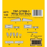 TBF-3/TBM-3 Wing Gun Bays [Academy] von CMK