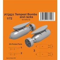 Tempest Bombs (1000 Lb) and racks von CMK