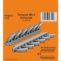 Tempest Mk.V - Exhausts von CMK