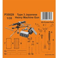 Type 3 Japanese Heavy Machine Gun von CMK