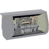 U-Boot IX - Electric motor section [Revell] von CMK