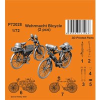 Wehrmacht Bicycle (2 pcs) von CMK