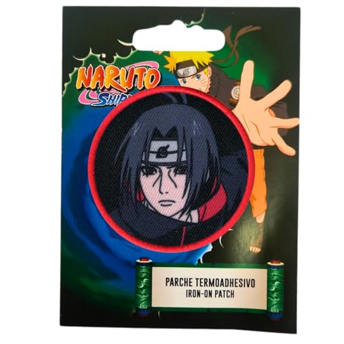 COMERCIAL MERCERA, Aufnäher Patches, Naruto, Aufnäher Ideal für Mützen, Jacken, T-Shirts oder Schultaschen, 100% Polyester, (Itachi Uchiha) von CMM COMERCIAL MERCERA