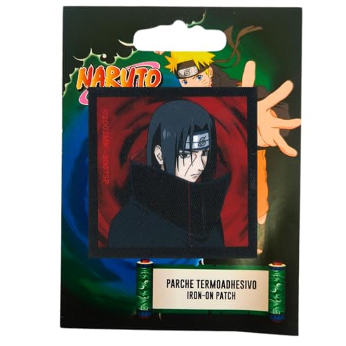 COMERCIAL MERCERA, Aufnäher Patches, Naruto, Aufnäher Ideal für Mützen, Jacken, T-Shirts oder Schultaschen, Gedruckt, 100% Polyester, (Itachi) von CMM COMERCIAL MERCERA