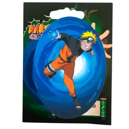 COMERCIAL MERCERA, Aufnäher Patches, Naruto, Knieflicken, Ideal zum Reparieren von Hosen und Jacken, Gedruckt, 100% Polyester, (Naruto Wirbel) von CMM COMERCIAL MERCERA