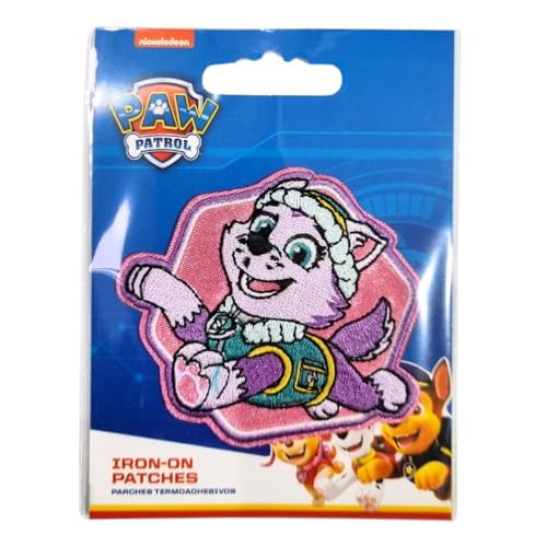 COMERCIAL MERCERA, Aufnäher Patches, Paw Patrol, Aufnäher Ideal für Mützen, Jacken, T-Shirts oder Schultaschen, 100% Polyester (Everest 2) von CMM COMERCIAL MERCERA