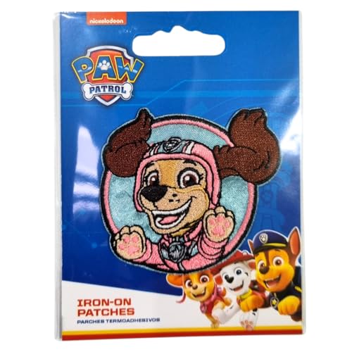 COMERCIAL MERCERA, Aufnäher Patches, Paw Patrol, Aufnäher Ideal für Mützen, Jacken, T-Shirts oder Schultaschen, 100% Polyester (Liberty) von CMM COMERCIAL MERCERA