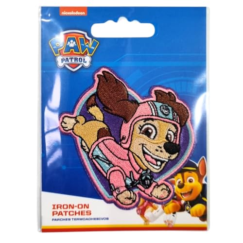 COMERCIAL MERCERA, Aufnäher Patches, Paw Patrol, Aufnäher Ideal für Mützen, Jacken, T-Shirts oder Schultaschen, 100% Polyester (Liberty 2) von CMM COMERCIAL MERCERA