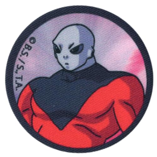 COMERCIAL MERCERA, Dekorativer Aufnäher zum Aufbügeln, Dragon Ball, Aufnäher für T-Shirts, Kappen, Schulrucksäcke, 100% Polyester, Bedruckt, 6,5x5,5 Cm - 6 Cm (Jiren) von CMM COMERCIAL MERCERA