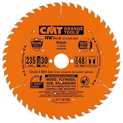 CMT 272.235.48 M Kreissägeblatt ITK Plus hw 235x2.4x30(+25) z=48 atb + shear von CMT ORANGE TOOLS