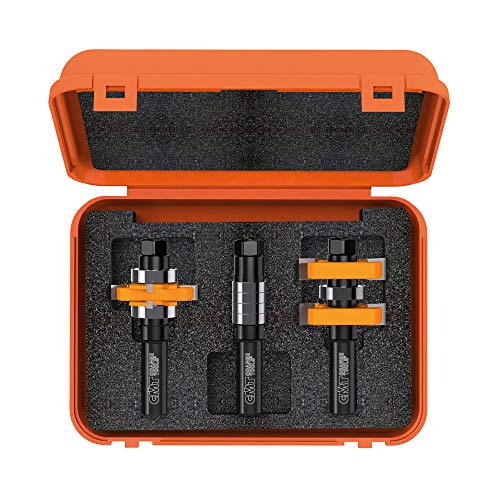 CMT ORANGE TOOLS 900.625.11 - VERSTELLBARES FRÄSERSET ZUR HERSTELLUNG VON ZAPFEN UND VERBINDUNGEN HM Z2 S12 von CMT ORANGE TOOLS