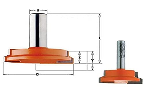 CMT ORANGE TOOLS 955.502.11 - SCHUBLADEN-FRÄSER HM D=50.8X12.7 S=12 von CMT ORANGE TOOLS