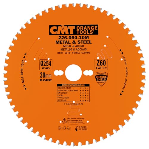 CMT ORANGE TOOLS 226.080.12M - KREISSÄGEBLATT FÜR TROCKENE SCHNITTE 305X2.2X30 Z=80 8'FWF von CMT