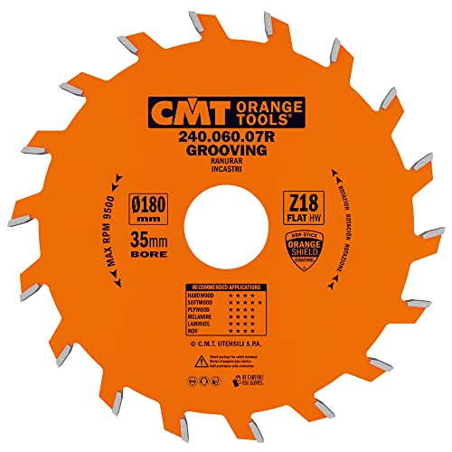 CMT ORANGE TOOLS 240.060.07R - NUTKREISSÄGEBLATT 180X6X35 Z=18 FLACHZAHN von CMT ORANGE TOOLS