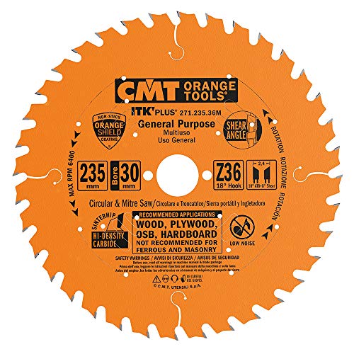 CMT ORANGE TOOLS 271.235.36M - KREISSÄGEBLATT (ULTRA ITK) 235X1.7X30 Z=36 von CMT ORANGE TOOLS