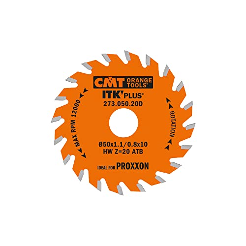 CMT ORANGE TOOLS 273.050.20D - KREISSÄGEBLÄTTER (ULTRA ITK) HW 50X1.1/0.8X10 Z20 ATB+S von CMT ORANGE TOOLS