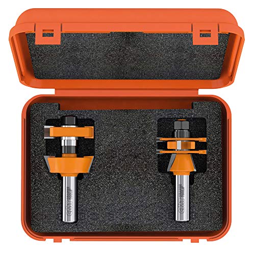 CMT ORANGE TOOLS 900.624.11 - EINSTELLBARES FRÄSERSET ZUR HERSTELLUNG VON FEDER- UND NUTVERBINDUNGEN HM Z2 S= von CMT ORANGE TOOLS