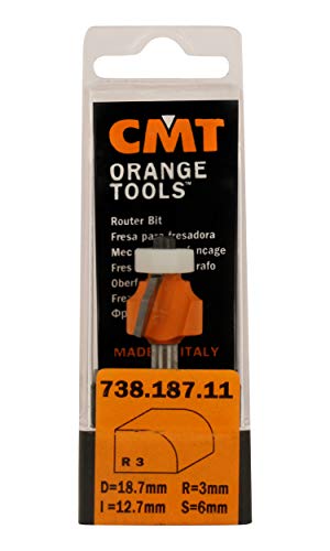 CMT ORANGE TOOLS 938.994.11 - RADIUSFRÄSER M/ANLAUF. HM S=12 D=82.5 R=31.7 von CMT ORANGE TOOLS