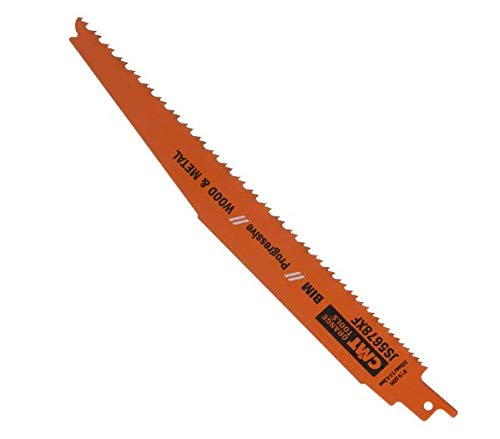 CMT ORANGE TOOLS JS5678XF-20-20 BIM SÄBELSÄGEBLÄTTER HOLZ/METAL225X25X1.27 6-12TPI (SS/M) von CMT ORANGE TOOLS