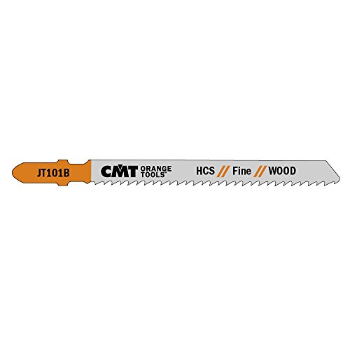 CMT ORANGE TOOLS JT101B-25-25 HCS-STICHSÄGEBLÄTTER FÜR EBENES UND FEINES HOLZ 100X2,5X10TPI von CMT ORANGE TOOLS