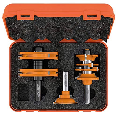 CMT ORANGE TOOLS 900.527.11 Fräser-Set für Eingangs- und Innentüren, SØ 12 mm von CMT