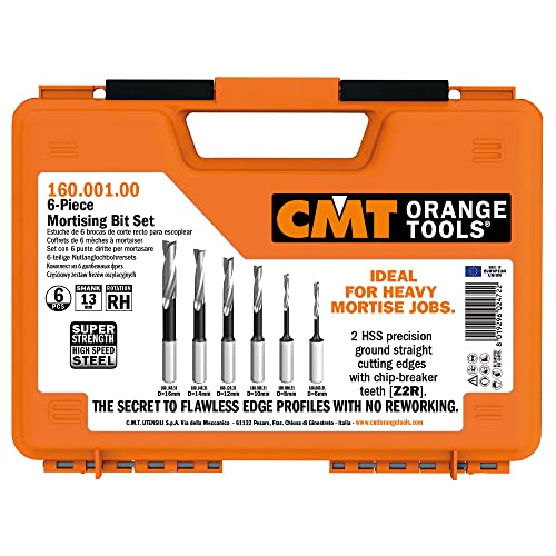 CMT ORANGE TOOLS 160.001.00-6 STÜCK SATZ MIT HOLZKISTE SP S=13X50 RE von CMT