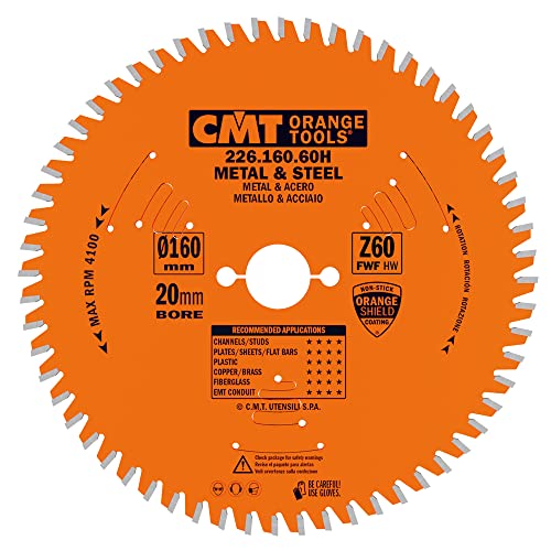 CMT ORANGE TOOLS 226.165.60H - KREISSÄGEBLAT FÜR METALLE HW 165X1.6/1.2X20 Z60 FWF CMT ORANGE TOOLS 226.165.60H - KREISSÄGEBLAT FÜR METALLE HW 165X1.6/1.2X20 Z60 FWF von CMT